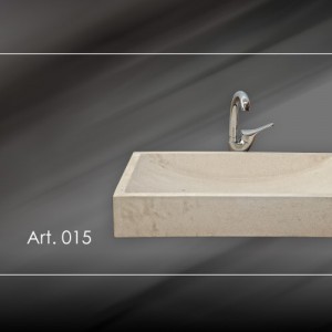 Lavabo in pietra "Limestone" Art.015