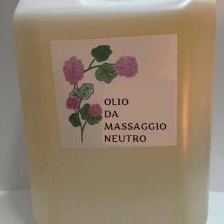 OLIO MASSAGGIO NEUTRO 5 LITRI