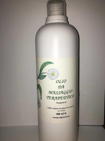 OLIO MASSAGGIO TERAPEUTICO 500 ML