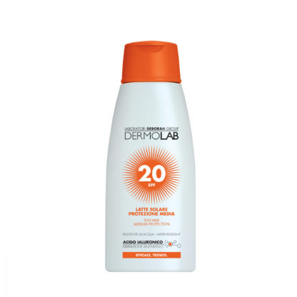 DEBORAH LATTE SOLARE PROTEZIONE MEDIA - SPF 20 200ML