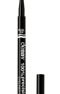 100%precision EYELINER PEN DUAL TIP Debby