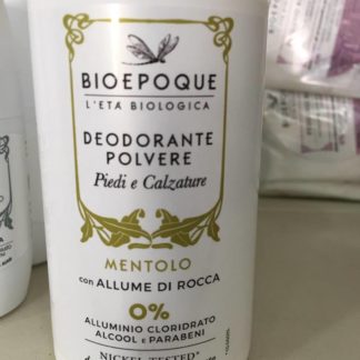 BIOEPOQUE DEODORANTE IN POLVERE AL MENTOLO