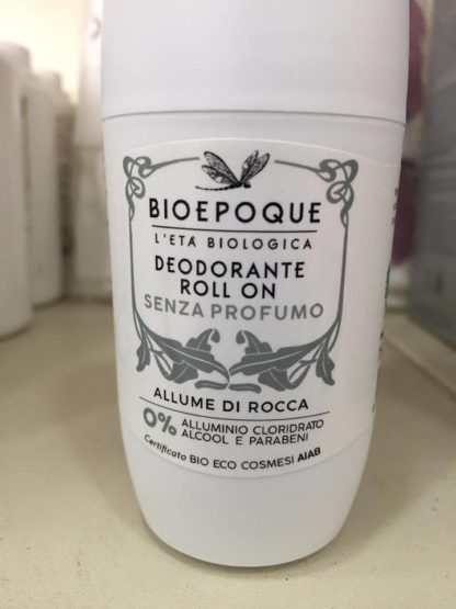 BIOEPOQUE DEODORANTE ROLL ON SENZA PROFUMO