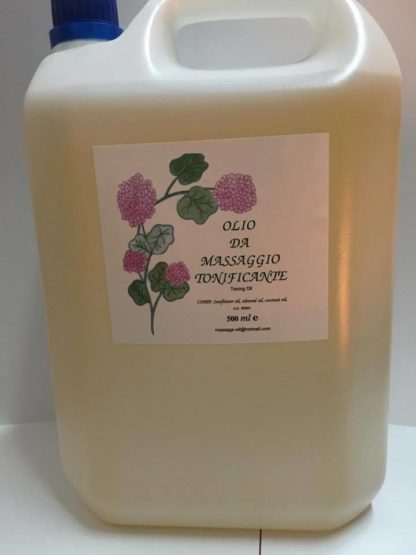 OLIO MASSAGGIO TONIFICANTE 5 LITRI