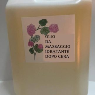 OLIO MASSAGGIO IDRATANTE DOPO CERA 5 LITRI