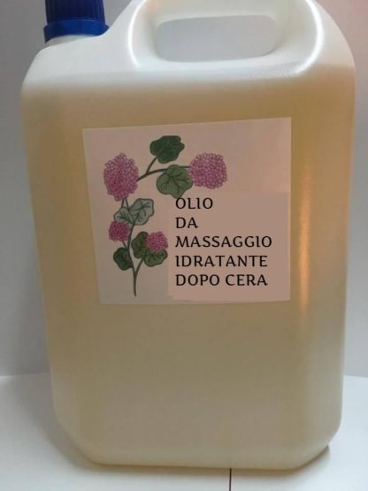 OLIO MASSAGGIO IDRATANTE DOPO CERA 5 LITRI