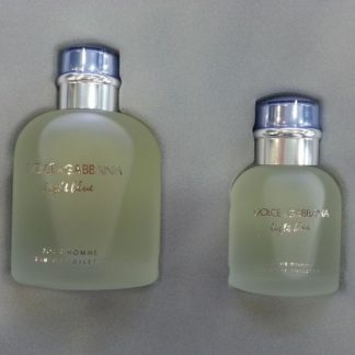 CONFEZIONE DOLCE E GABBANA LIGHT BLUE UOMO EDT 125 + 40 ML