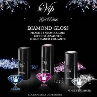 Diamond Gloss WHITE SHIMMER Lucido senza dispersione 10 ml