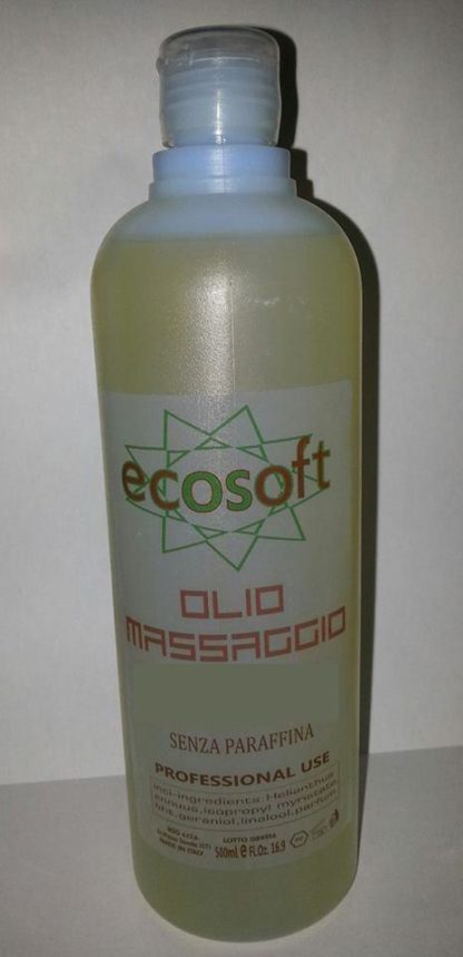 OLIO MASSAGGIO ARGAN SENZA PARAFFINA 500 ML