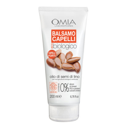 BALSAMO CAPELLI SEMI DI LINO OMIA