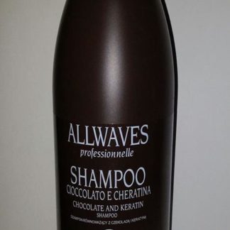 ALLWAVES Shampoo Cioccolato e Cheratina per capelli deboli e sottili 1000ml