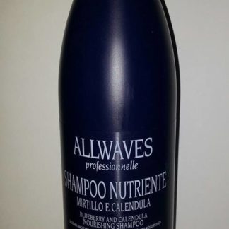 ALLWAVES Shampoo Nutriente Mirtillo e Calendula per capelli colorati 1000ml