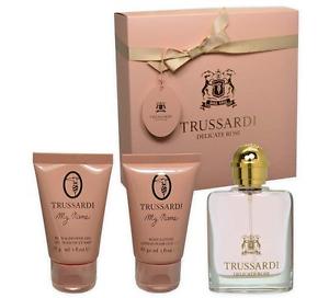 TRUSSARDI DELICATE ROSE EDT 30 ML + CREMA CORPO + BAGNO DOCCIA