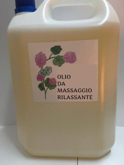 OLIO MASSAGGIO RILASSANTE 5 LITRI