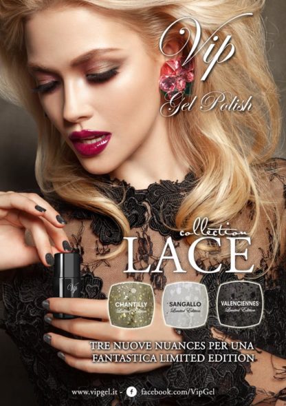 VIP GEL POLISH LACE COLLECTION EFFETTO PIZZO SANGALLO