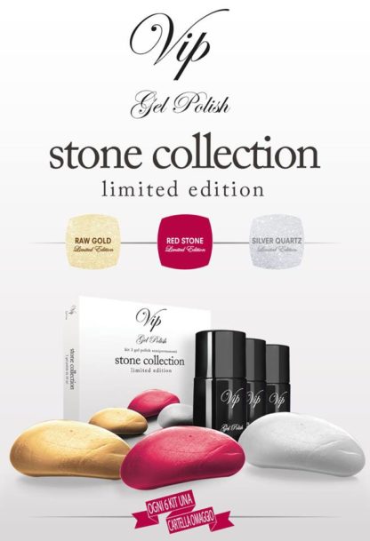 VIP GEL POLISH STONE COLLECTION SILVER QUARTZ