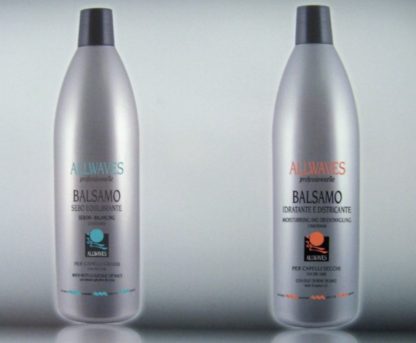 ALLWAVES Balsamo Idratante e Districante Capelli Secchi 1000ml