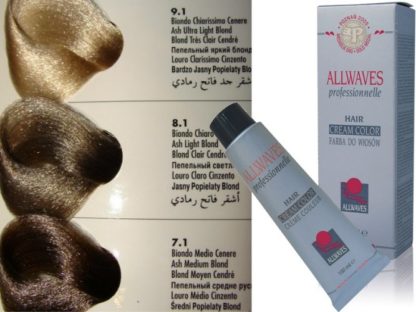 ALLWAVES Crema colorante 100ml Cenere 9,1 biondo chiarissimo cenere