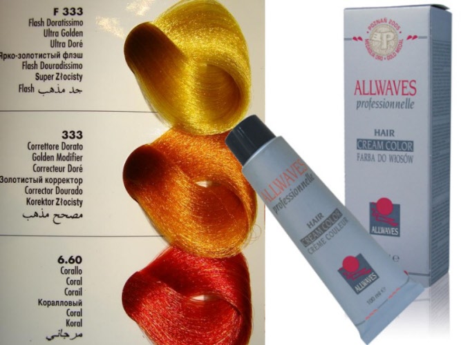 ALLWAVES Crema colorante 100ml Fantasia 6,60 corallo 1 ALLWAVES Crema colorante 100ml Fantasia 6,60 corallo