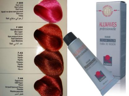 ALLWAVES Crema colorante 100ml Fantasia 7,44 peperoncino