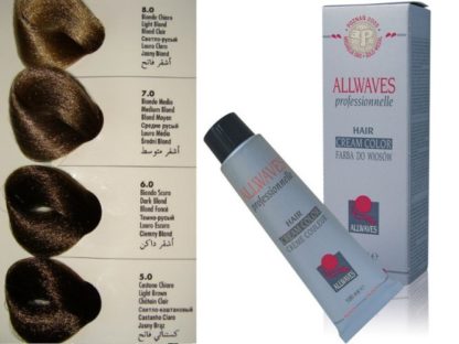 ALLWAVES Crema colorante 100ml Naturali 6,0 biondo scuro