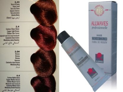 ALLWAVES Crema colorante 100ml Ramati 5,45 terra di siena