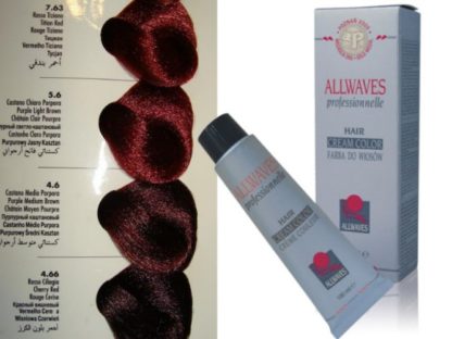 ALLWAVES Crema colorante 100ml Rossi 7,63 rosso tiziano