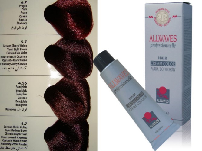 ALLWAVES Crema colorante 100ml Violino 6,7 prugna 1 ALLWAVES Crema colorante 100ml Violino 6,7 prugna