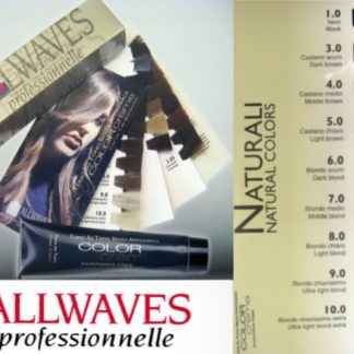 ALLWAVES Crema colorante senza ammoniaca 100ml Naturali 3,0 castano scuro