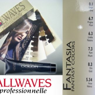 ALLWAVES Crema colorante senza ammoniaca 100ml Fantasia 6,3 uvetta