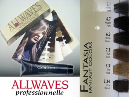 ALLWAVES Crema colorante senza ammoniaca 100ml Fantasia 6,3 uvetta