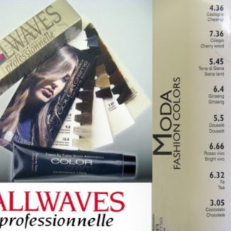 ALLWAVES Crema colorante senza ammoniaca 100ml Moda 7,36 ciliegio