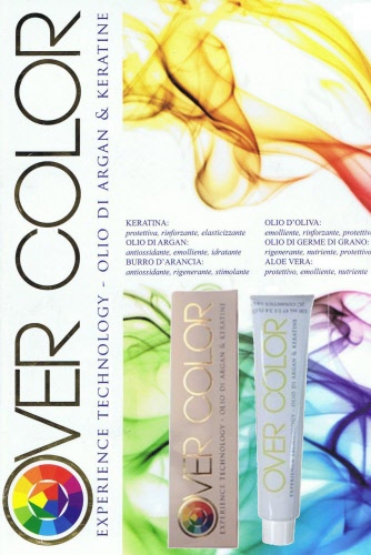 OVER COLOR Crema Colorante 100ml Ramati rossi 6,46 biondo scuro ramato rosso