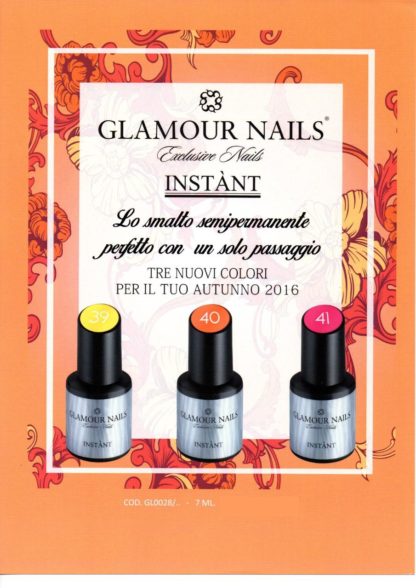 GLAMOUR NAILS INSTANT N 39 GIALLO