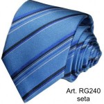 Cravatta artigianale pura seta RG240 SETA
