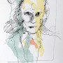 ernesto Treccani,Litografia 50x35,Omaggio a Picasso (Vedi Morlotti e Migneco)
