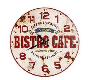 Orologio Da Parete Muro Shabby Chic Bistrot Country Cucina Sala Stampa Vintage 26 00 Iva Inclusa